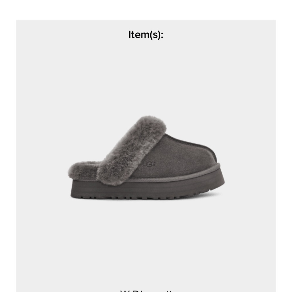 UGG Gray Women's Slippers